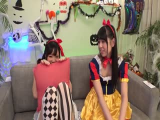 NNPJ-222ハロウィンで賑わう渋谷で美少女2人組をGET！！賞金50万円レズビアンミ第03集